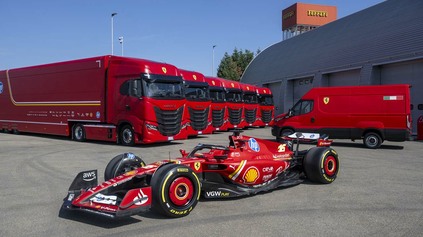 IVECO S-WAY BUDE VOZIŤ FERRARI. ŤAHAČ S PATENTOVO CHRÁNENÝM LAKOM FERRARI DOSTANÚ LEN VYVOLENÍ