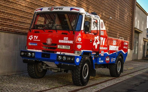 Legendárna Tatra 815 Puma opäť mieri na Dakar. O jej štart sa postaral Aleš Loprais