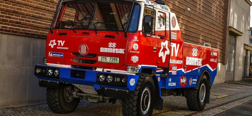 Legendárna Tatra 815 Puma opäť mieri na Dakar. O jej štart sa postaral Aleš Loprais