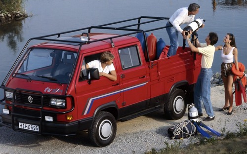 VW T3 Syncro oslavuje. Prvý pohon 4x4 v úžitkových Volkswagenoch má 40 rokov