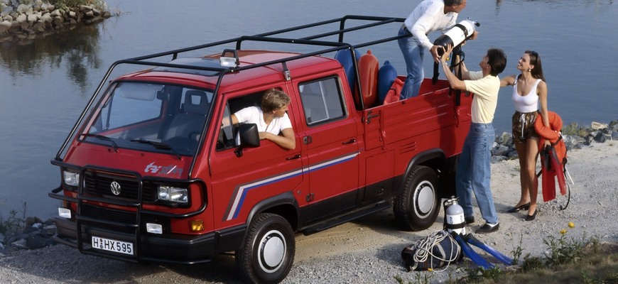 VW T3 Syncro oslavuje. Prvý pohon 4x4 v úžitkových Volkswagenoch má 40 rokov