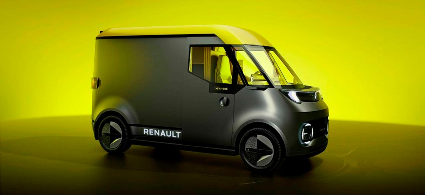 Elektrický Renault Estafette ide do sériovej výroby. Úzke dodávky dostanú v mestách zelenú